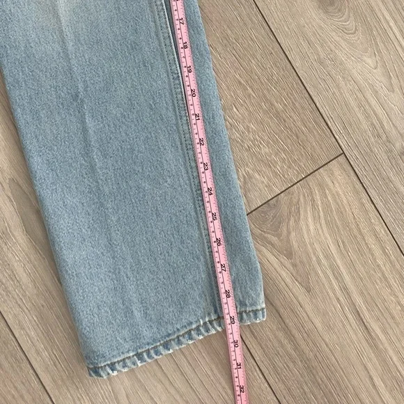 Reformation Light Blue High Rise Jeans - Picture 3 of 8